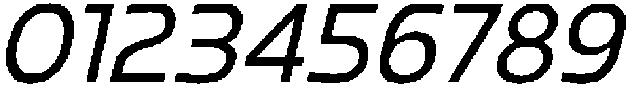 Gleh Slanted otf (400) Font OTHER CHARS