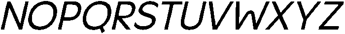 Gleh Slanted otf (400) Font UPPERCASE
