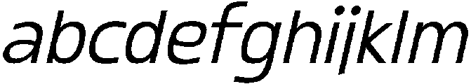 Gleh Slanted otf (400) FONT