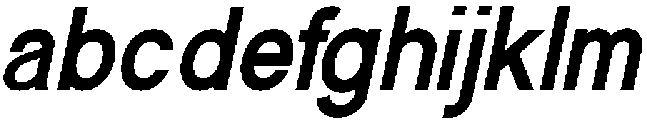 Glevia Bold Italic otf (700) FONT
