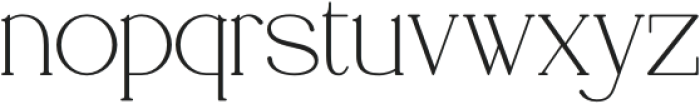 Glica Qidvers otf (400) Font LOWERCASE