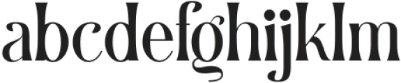 Glifan Regular otf (400) Font LOWERCASE