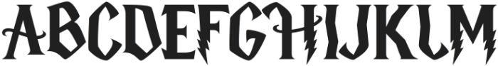Glimoria-Regular otf (400) Font UPPERCASE