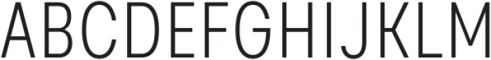 Glimp Condensed Extra Light ttf (200) Font UPPERCASE