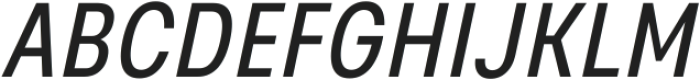 Glimp Condensed Italic ttf (400) Font UPPERCASE