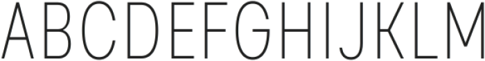 Glimp Condensed Thin ttf (100) Font UPPERCASE