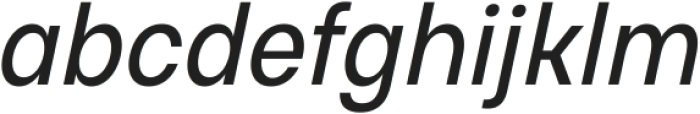 Glimp SemiCond Italic ttf (400) Font LOWERCASE