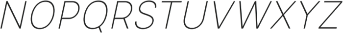 Glimp Thin Italic ttf (100) Font UPPERCASE