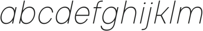 Glimp Thin Italic ttf (100) Font LOWERCASE
