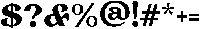 Glinder Regular otf (400) Font OTHER CHARS