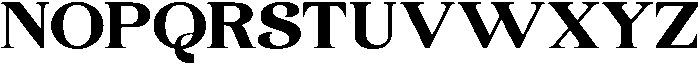 Glinder Regular otf (400) Font UPPERCASE