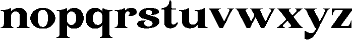 Glinder Regular otf (400) Font LOWERCASE