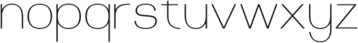 Glipe Thin otf (100) Font LOWERCASE