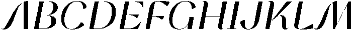 Glisagio Bold Italic otf (700) Font UPPERCASE