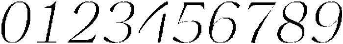 Glisagio Light Italic otf (300) Font OTHER CHARS