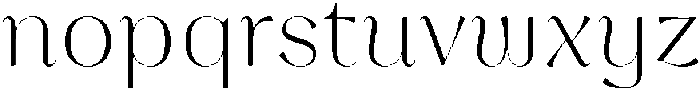 Glisagio Light otf (300) Font LOWERCASE