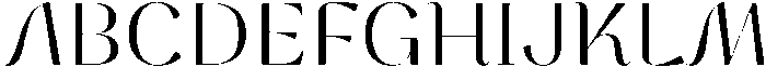 Glisagio Regular otf (400) Font UPPERCASE