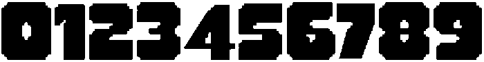 Glitch Carnival Regular otf (400) Font OTHER CHARS