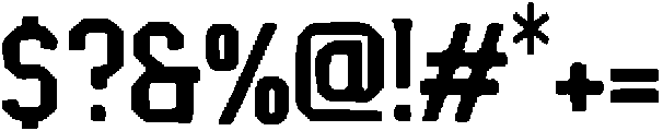 Glitch Fraktur Regular otf (400) Font OTHER CHARS