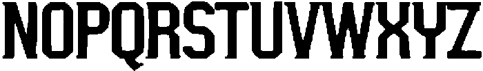 Glitch Fraktur Regular otf (400) Font UPPERCASE