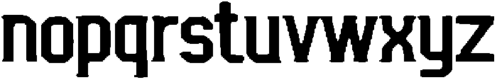Glitch Fraktur Regular otf (400) Font LOWERCASE