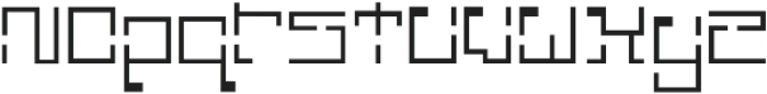 Glitch Light otf (300) Font LOWERCASE
