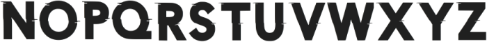 Glitch Mood Regular otf (400) Font UPPERCASE