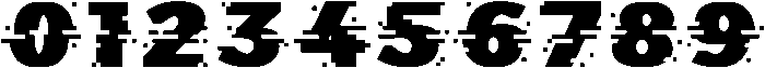Glitch otf (400) Font OTHER CHARS
