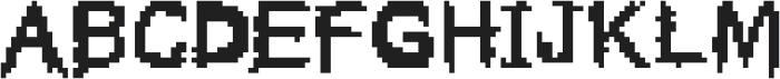 GlitchGarden ttf (400) Font UPPERCASE
