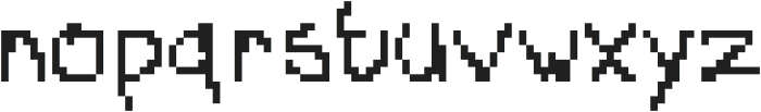 GlitchPhantom ttf (400) Font LOWERCASE