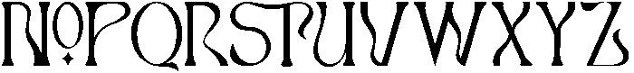 Glitcher-Regular otf (400) Font UPPERCASE