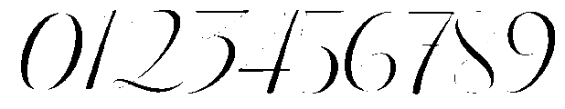 Glitter Regular otf (400) Font OTHER CHARS