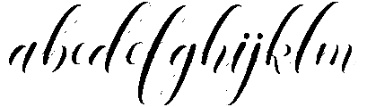 Glitter Regular otf (400) FONT