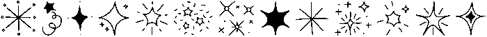 Glitter Regular otf (400) Font UPPERCASE