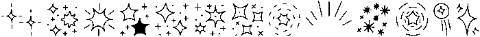Glitter Regular otf (400) Font LOWERCASE
