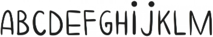 Glob Regular otf (400) Font LOWERCASE