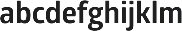 Glober otf (700) Font LOWERCASE