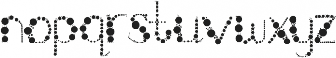 Globule Circle Font otf (400) Font LOWERCASE