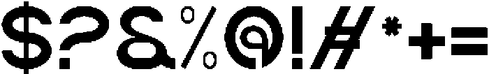 Glofte Regular otf (400) Font OTHER CHARS