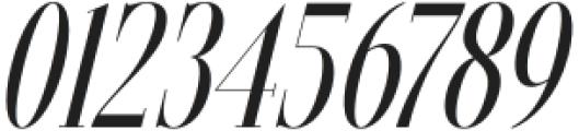 Glomreis Italic otf (400) Font OTHER CHARS