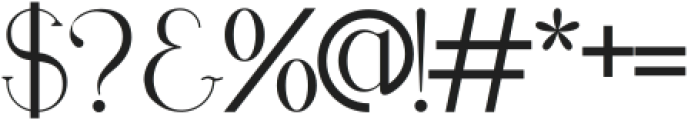Gloom otf (400) Font OTHER CHARS