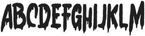 GloomyGrave-Regular otf (400) Font UPPERCASE