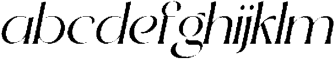 Glorase Italic otf (400) FONT