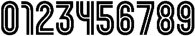 Glorea Inline otf (400) Font OTHER CHARS