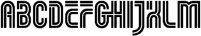 Glorea Inline otf (400) FONT