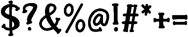 Gloria Regular otf (400) Font OTHER CHARS