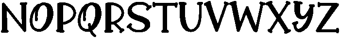 Gloria Regular otf (400) Font UPPERCASE