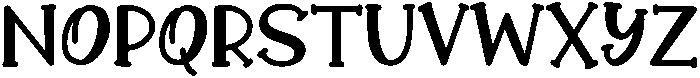 Gloria Regular otf (400) Font LOWERCASE