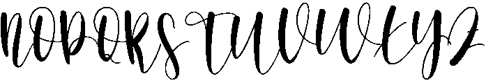 Gloria Regular otf (400) Font UPPERCASE