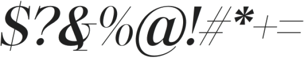 GloriaRocha-Italic otf (400) Font OTHER CHARS